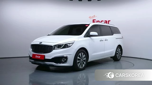 Kia All New Carnival 2018 Белый из Кореи