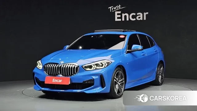 BMW 1 Series (F40) 2020 Синий из Кореи