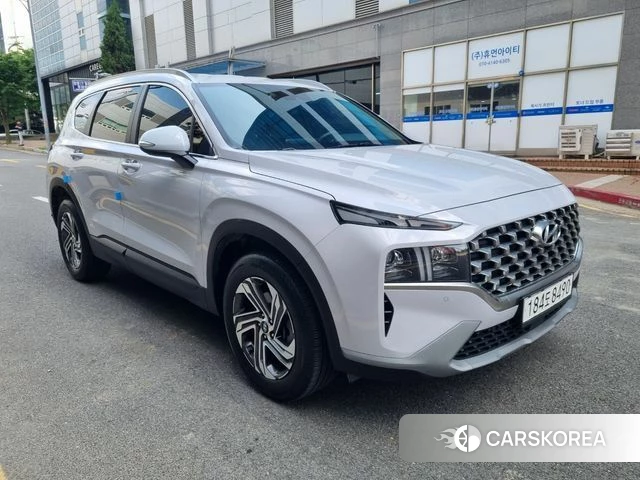 Hyundai The New Santa Fe 2022 Белый из Кореи