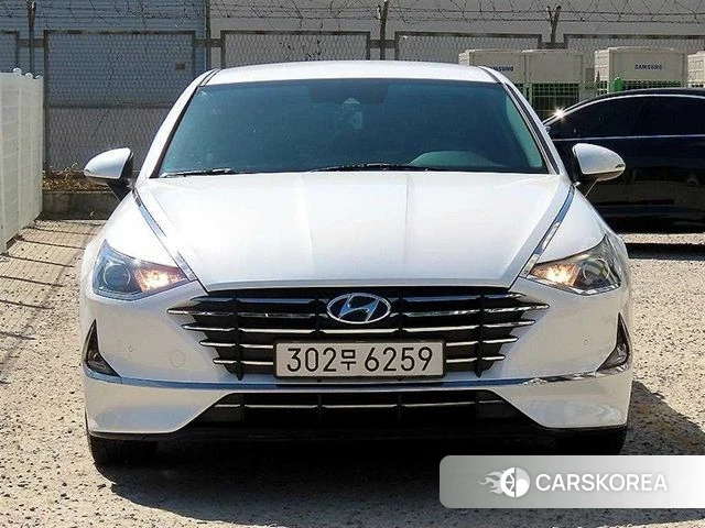 Hyundai Sonata (DN8) 2019 Белый из Кореи