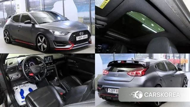 Hyundai Veloster (JS) 2020 Серый из Кореи