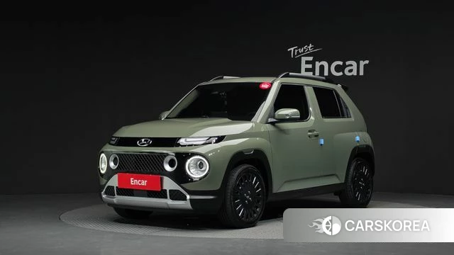 Hyundai Casper 2022 Темно-зеленый из Кореи