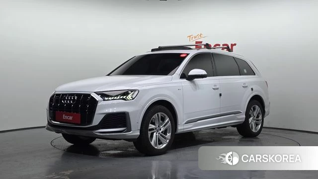 Audi Q7 (4M) 2020 Белый из Кореи
