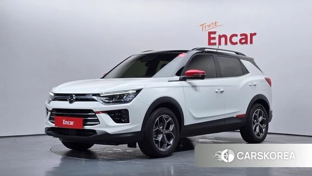 Ssangyong Beautiful Korando 2021 Белый из Кореи