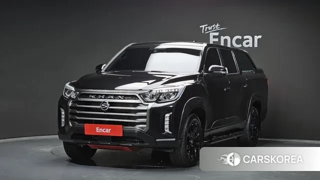 Ssangyong The New Rexton Sports Cannes 2021 Черный из Кореи