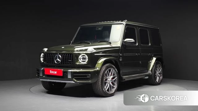 Mercedes-Benz G-Class W463b 2023 Темно-зеленый из Кореи