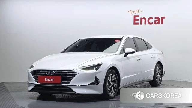 Hyundai Sonata Hybrid (DN8) 2020 Белый из Кореи