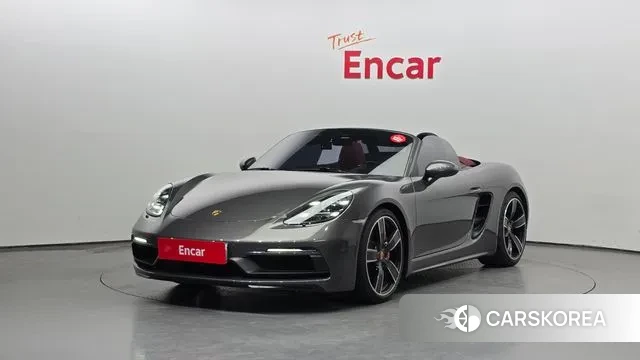 Porsche 718 Boxster 2019 Серый из Кореи