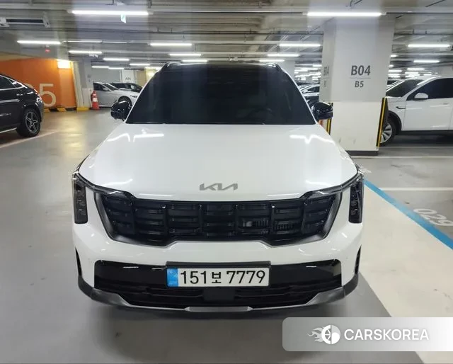 Kia The New Sorento 4th Generation 2023 Белый из Кореи