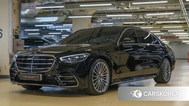 Mercedes-Benz S-Class W223 2023 Черный из Кореи