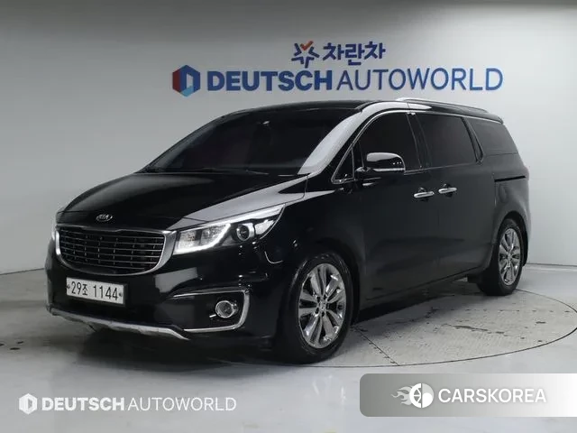 Kia All New Carnival 2018 Черный из Кореи