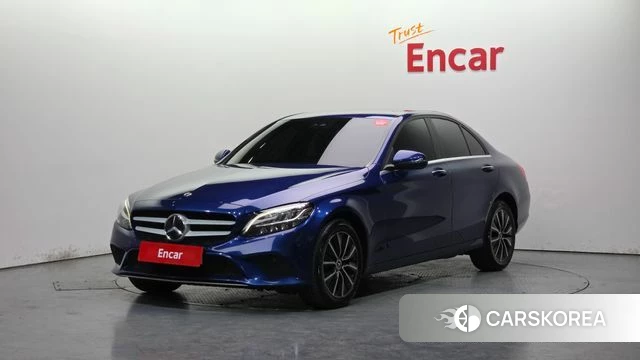 Mercedes-Benz C-Class W205 2019 Синий из Кореи