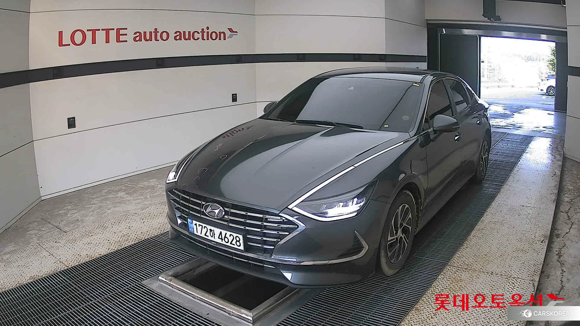 Hyundai Sonata Hybrid 2022 Nocturne Grey Metallic из Кореи