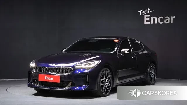 Kia Stinger Meister 2021 Синий из Кореи