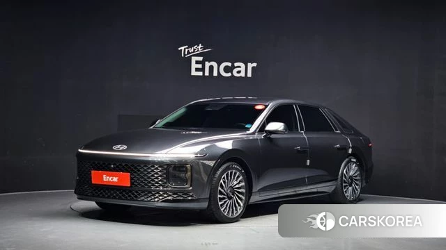 Hyundai Grandeur Hybrid (GN7) 2023 Серый из Кореи