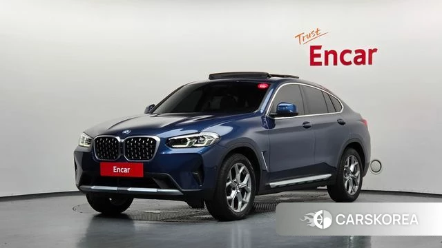 BMW X4 (G02) 2023 Синий из Кореи
