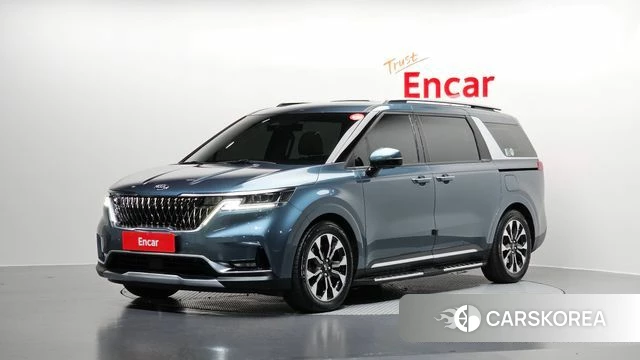 Kia Carnival 4th generation 2021 Синий из Кореи