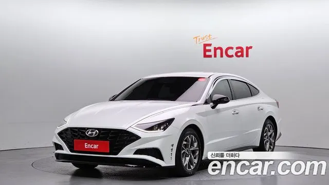 Hyundai Sonata (DN8) 2021 Белый из Кореи