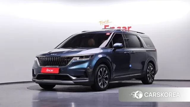 Kia Carnival 4th generation 2021 Серый из Кореи