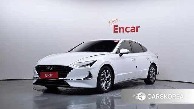Hyundai Sonata (DN8) 2019 Белый из Кореи