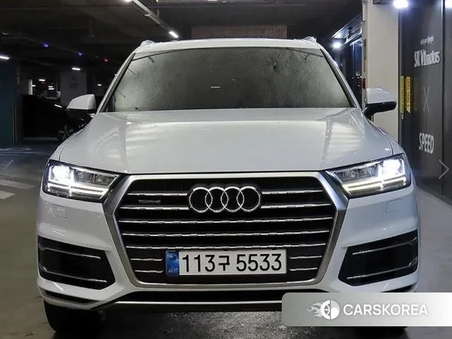 Audi Q7 (4M) 2019 Белый из Кореи