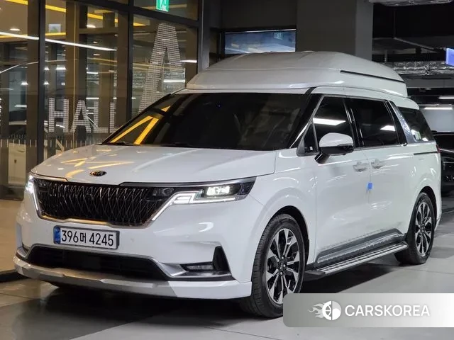 Kia Carnival 4th generation 2021 Белый из Кореи