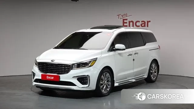 Kia The New Carnival 2019 Белый из Кореи