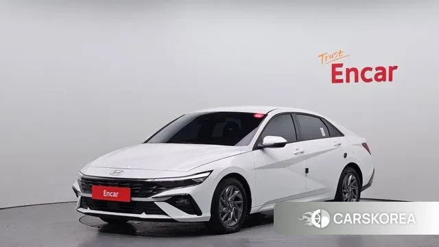 Hyundai The New Avante Hybrid (CN7) 2025 Белый из Кореи