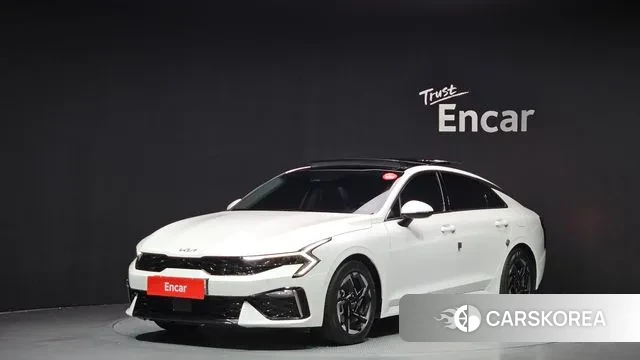 Kia The New K5 3rd generation 2023 Белый из Кореи