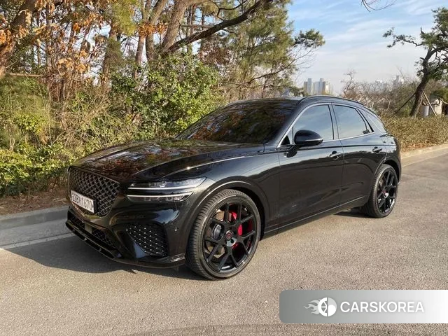 Genesis GV70 2024 Черный из Кореи