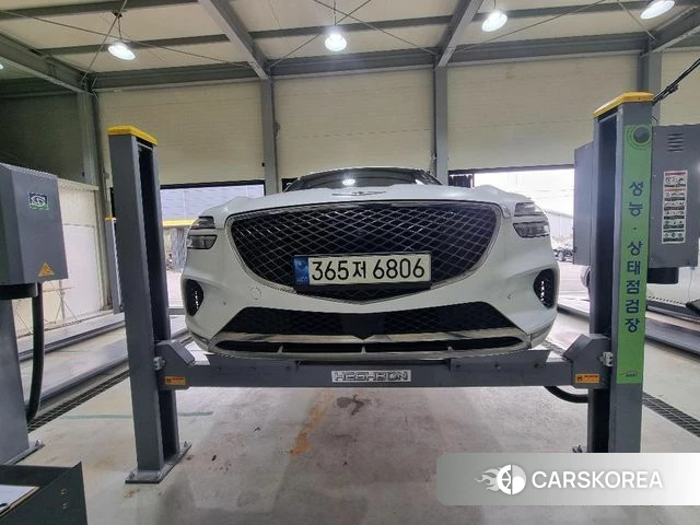 Genesis GV70 2021 Белый из Кореи