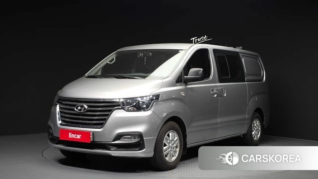 Hyundai The New Grand Starex 2018 Серебристо-серый из Кореи