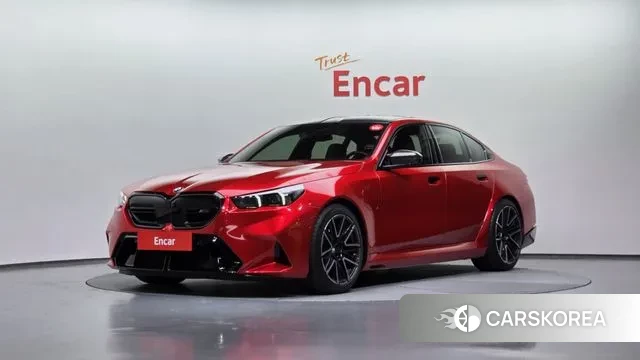 BMW M5 (G90) 2025 Красный из Кореи