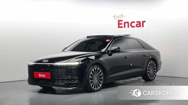 Hyundai Grandeur (GN7) 2023 Черный из Кореи