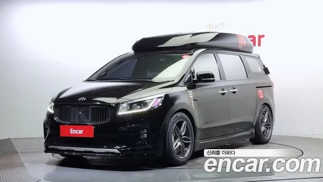 Kia The New Carnival 2019 Черный из Кореи