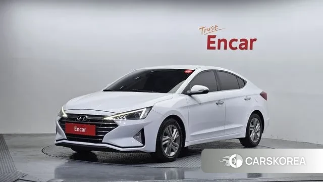 Hyundai The New Avante AD 2018 Белый из Кореи