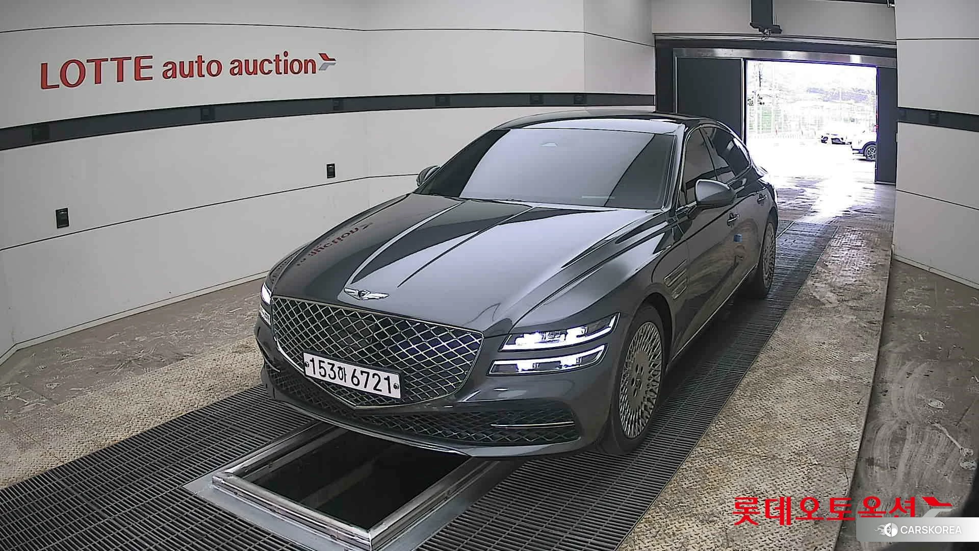 Hyundai G80 2021 Carbon Metal из Кореи