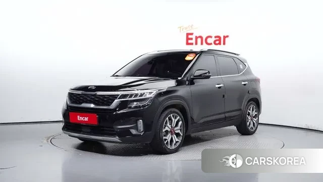 Kia Seltos 2019 Черный из Кореи