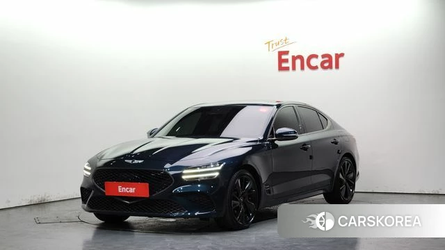 Genesis The New G70 2021 Синий нефрит из Кореи