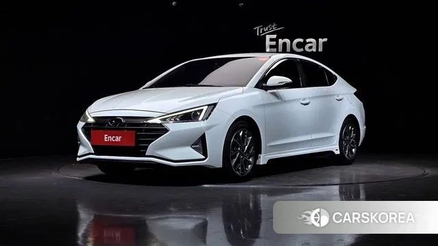 Hyundai The New Avante AD 2019 Белый из Кореи