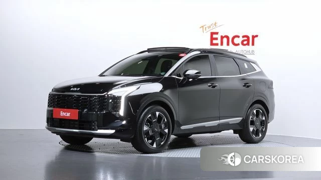 Kia The New Sportage 5th Generation Hybrid 2024 Черный из Кореи