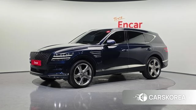 Genesis GV80 2021 Синий из Кореи