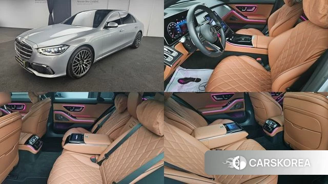 Mercedes-Benz S-Class W223 2025 Серебряный из Кореи