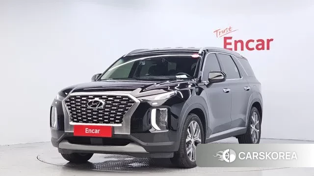 Hyundai Palisade 2021 Черный из Кореи