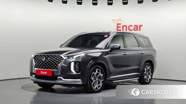 Hyundai Palisade 2021 Серый из Кореи
