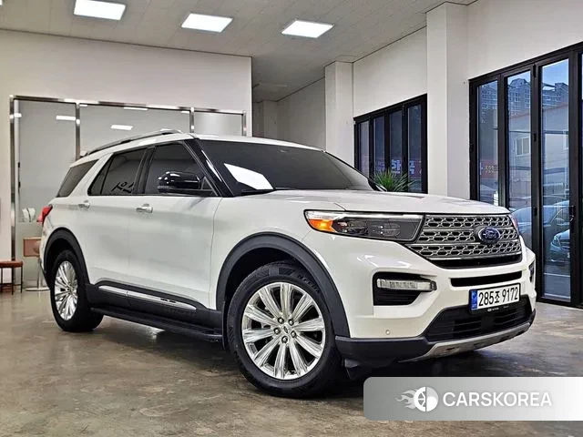 Ford Explorer 6th Generation 2021 Белый из Кореи