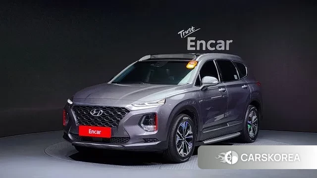 Hyundai Santa Fe TM 2018 Серый из Кореи