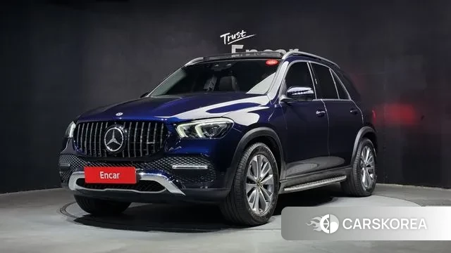 Mercedes-Benz GLE-Class W167 2022 Синий из Кореи