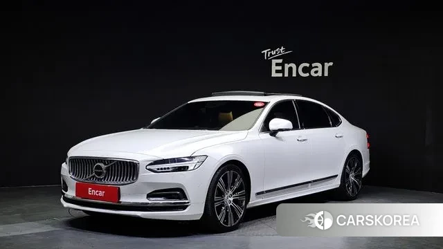 Volvo S90 2021 Белый из Кореи
