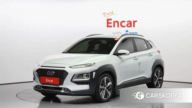Hyundai Kona 2019 Белый из Кореи